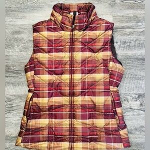 Patagonia Plaid Puffer Vest